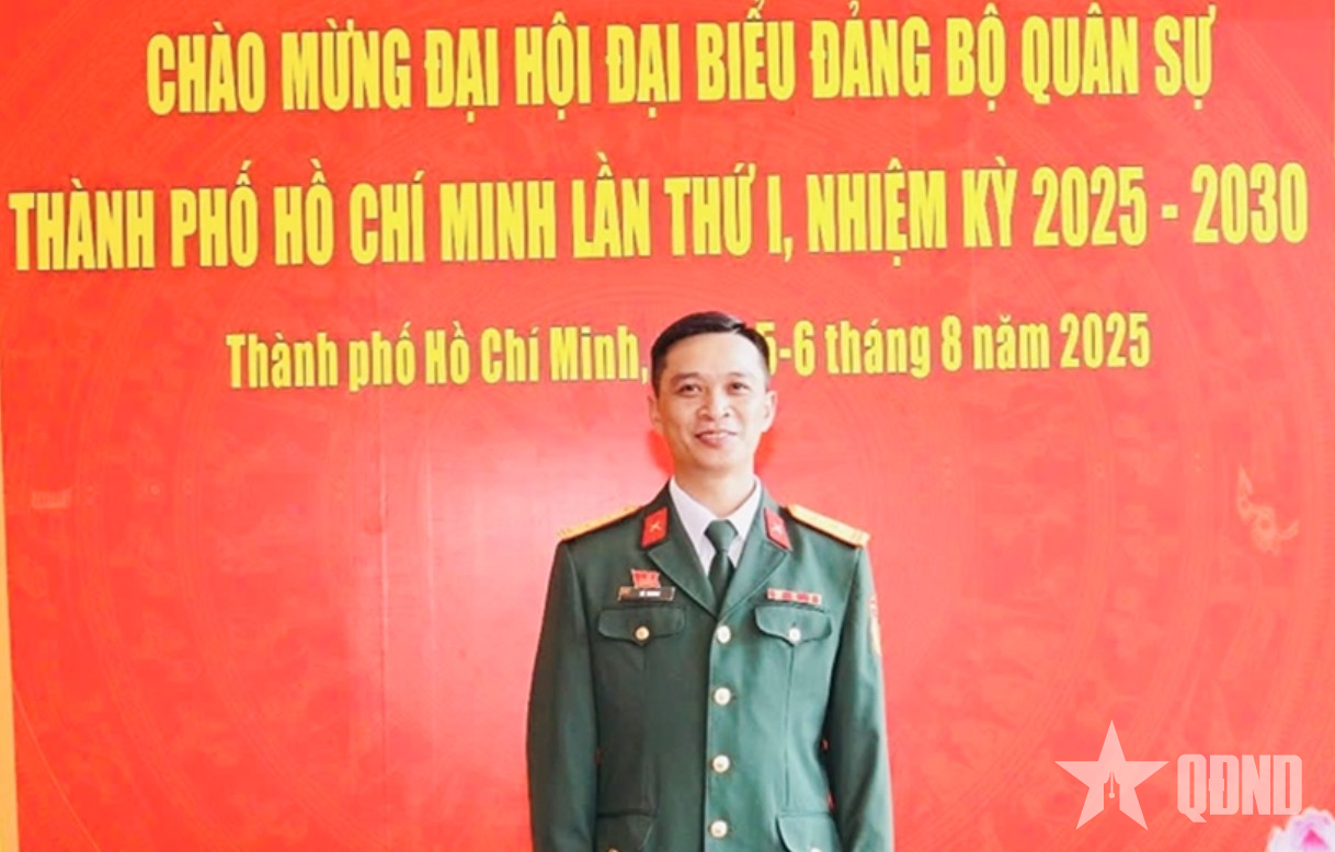 Trung tá Võ Thanh - tấm gương cán bộ chính trị mẫu mực